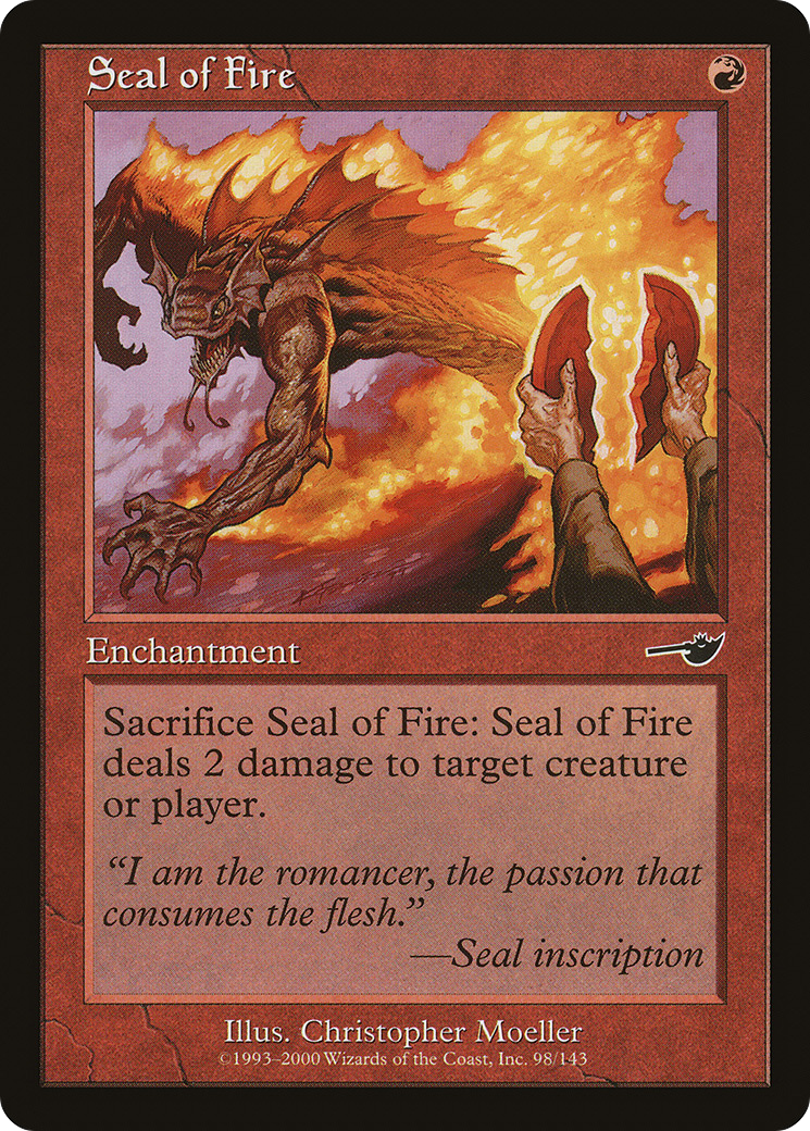 Seal of Fire (NMS-098) - Nemesis