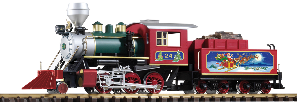 Piko 38230 G Scale North Pole Express Mogul Loco Sound - Golden Apple Comics