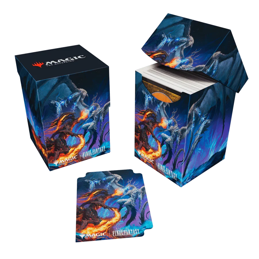 Ultra PRO Magic: The Gathering: 100+ Deck Box - Final Fantasy (Bahamut and Ifrit)