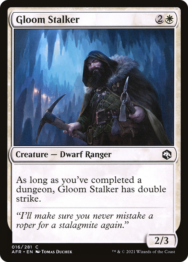 Gloom Stalker (AFR-016) - Adventures in the Forgotten Realms Foil