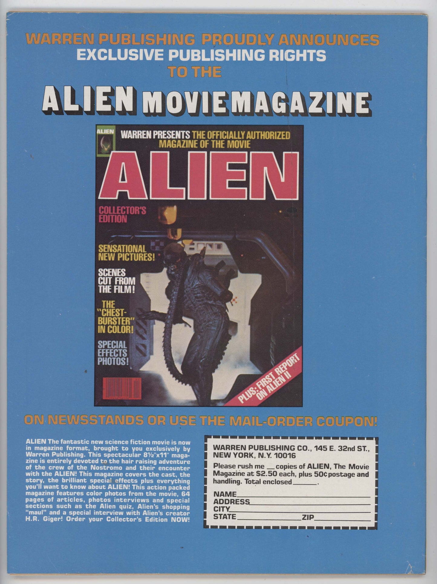 Vampirella 84 Warren 1980 FN VF Steve Harris GGA Magazine