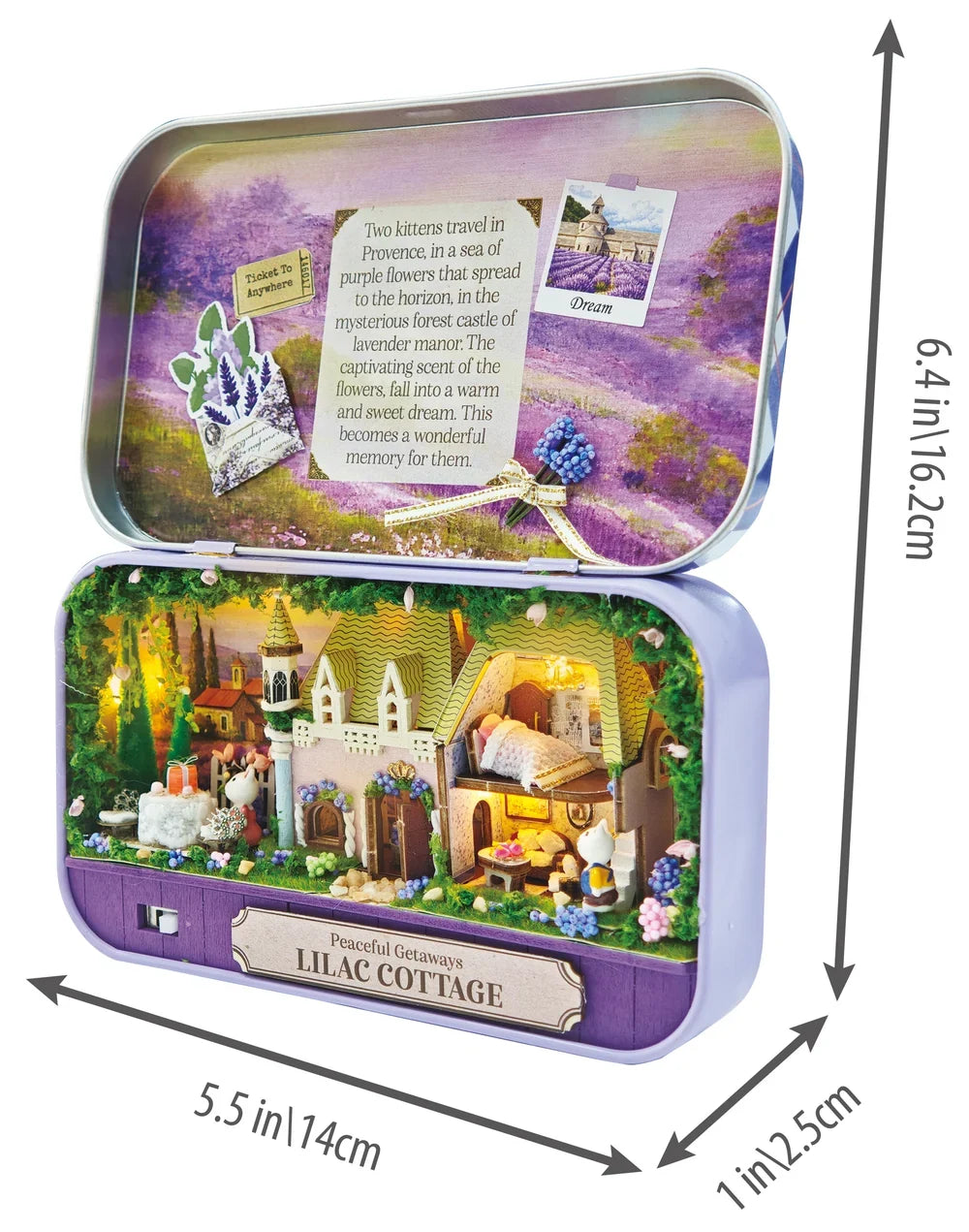 DIY Tiniatures: Lilac Cottage