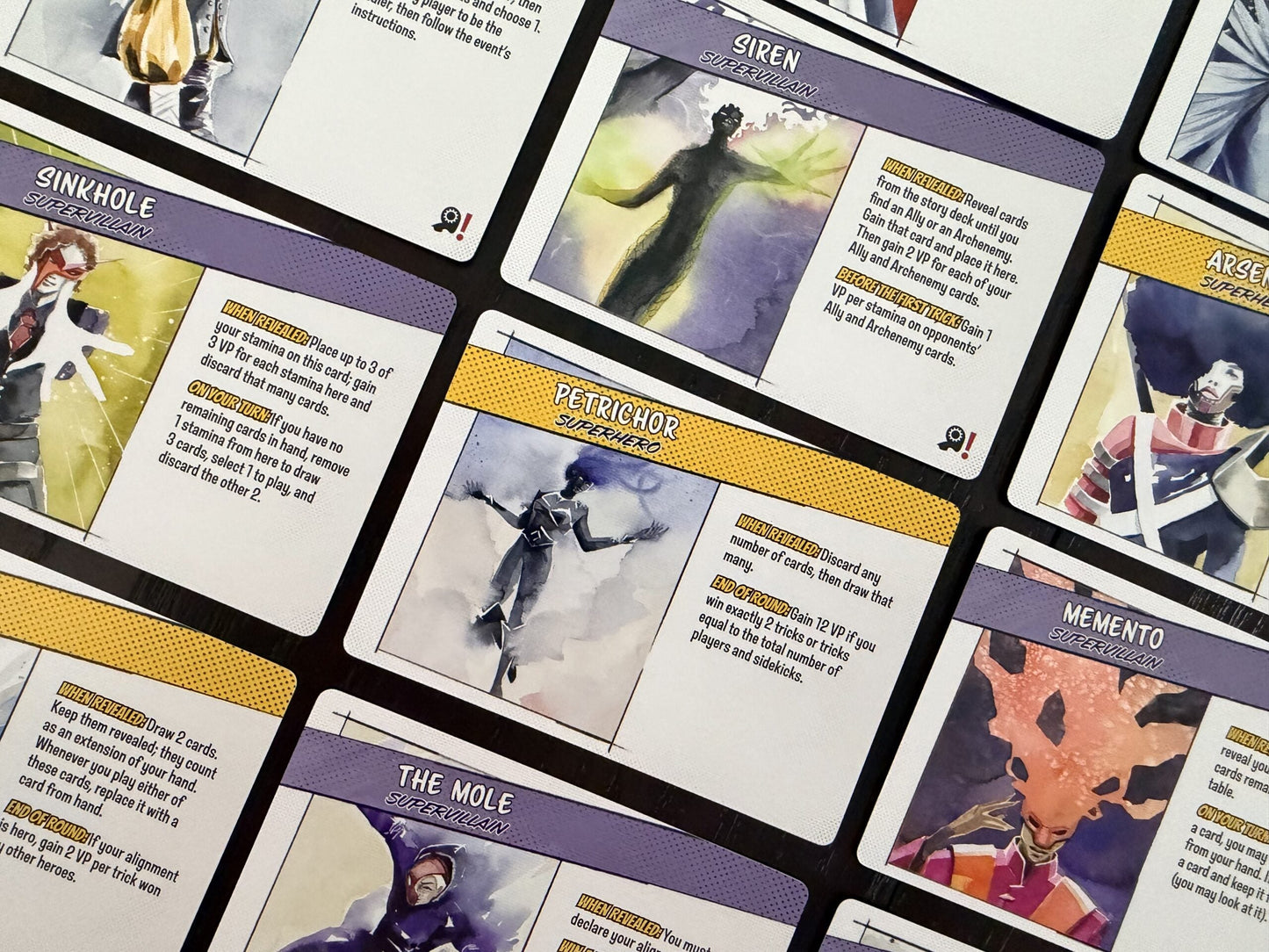 Origin Story: Heroes & Villains Mini Expansion