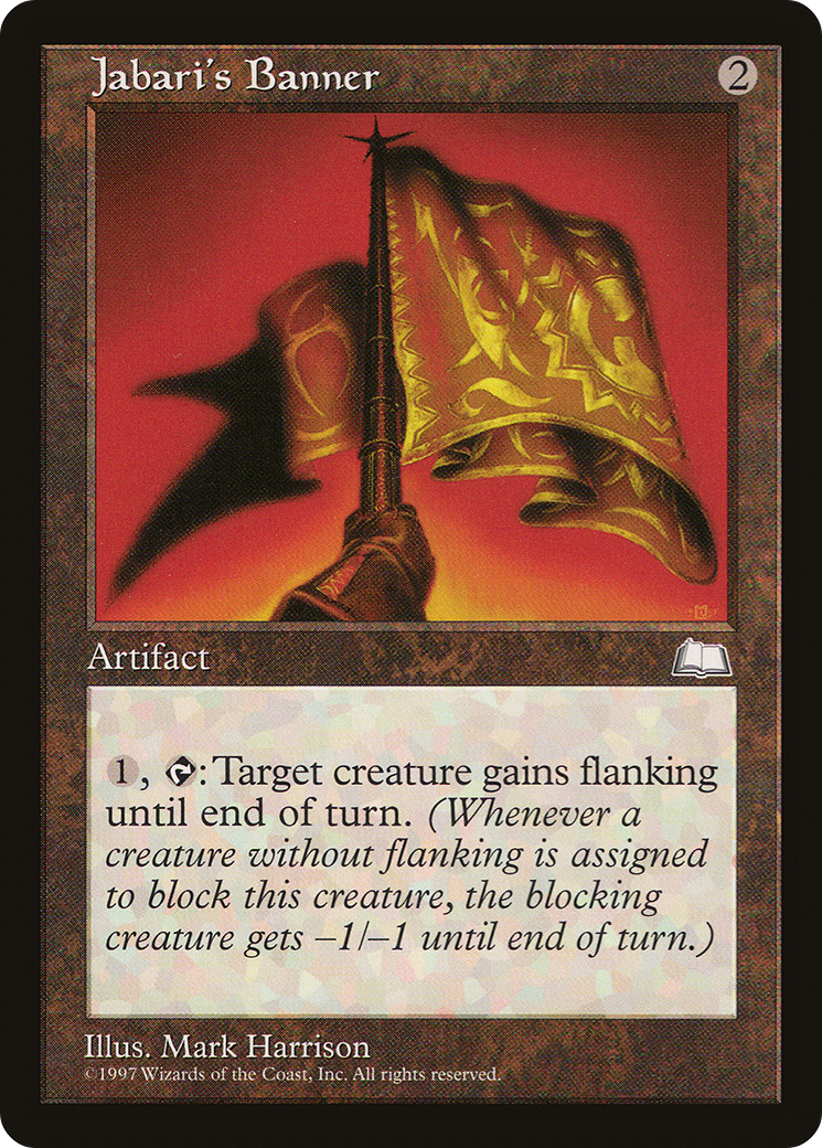 Jabari's Banner (WTH-) - Weatherlight