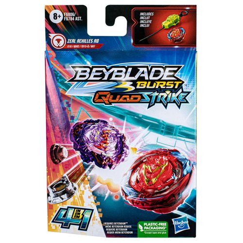Starter Pack Beyblade Burst QuadStrike - Toupie Stellar Hyperion
