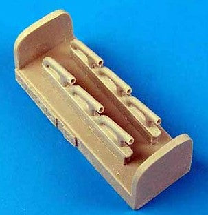 Quickboost 48228 1/48 LaGG 3 Series 35 Exhaust for ICM