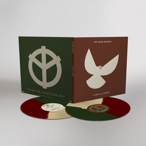 Hiss Golden Messenger - O Come All Ye Faithful (IEX) (Bone Green Red Vinyl) (Tri-Color Segment Vinyl) (Indie Exclusive Vinyl)