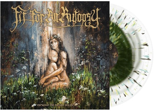 Fit for an Autopsy - Oh What The Future Holds (IEX) (Green in Clear w/ Yellow Blue & Brown) (Vinyl LP)