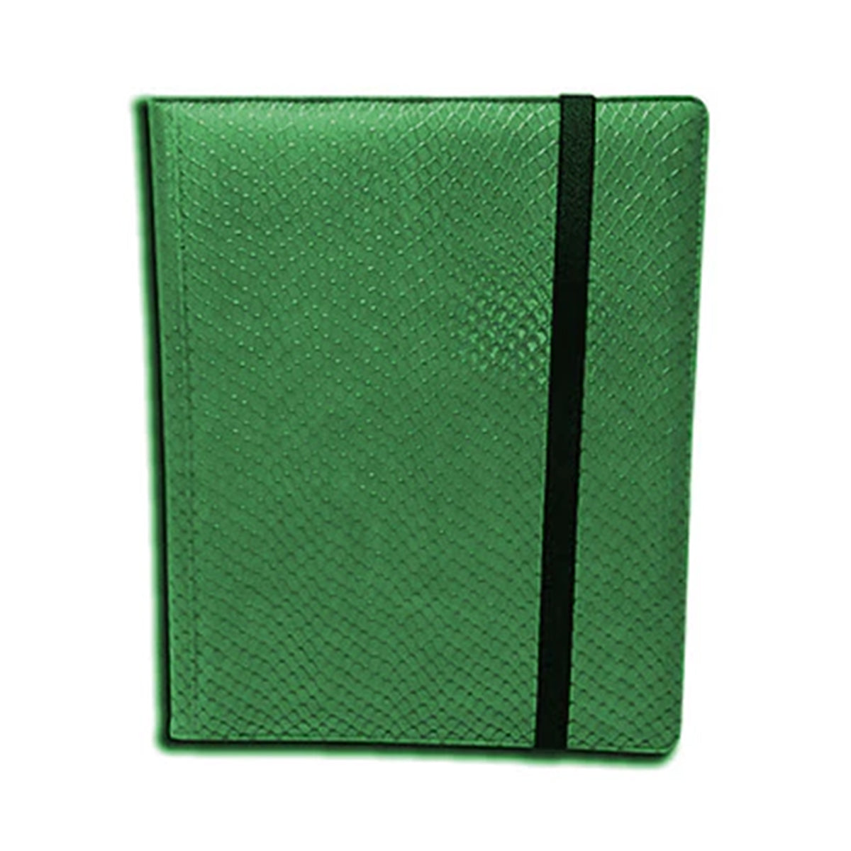 9 Pocket Dragon Hide Green Binder