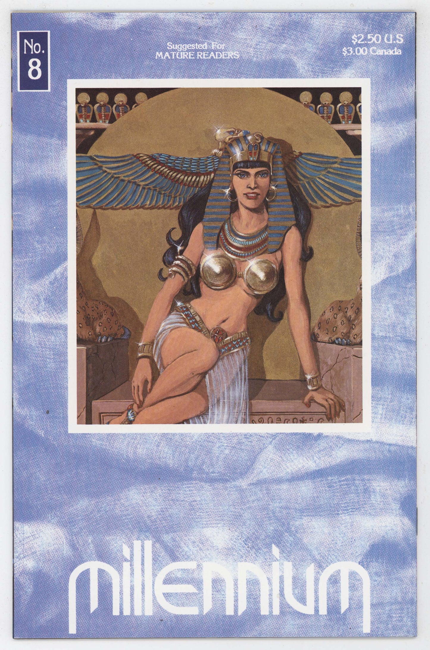 Mummy 8 Millennium 1991 NM Anne Rice Ramses The Damned - Golden Apple Comics