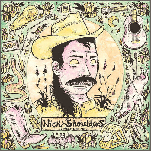 Nick Shoulders - Lonely Like Me - green/yellow marble (Vinyl LP)