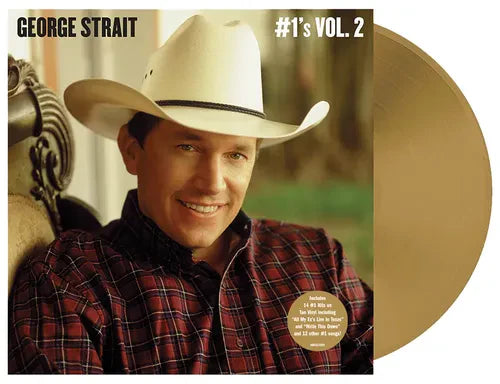 George Strait - #1's Volume 2 (LImited Edition Tan Colored Vinyl)