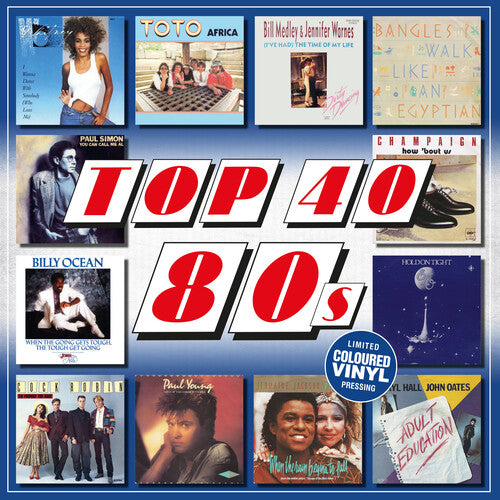 Various Artists - Top 40 80s / Various - 140-Gram Colored Vinyl (Vinyl LP)