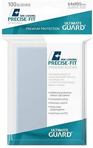 Ultimate Guard Precise Fit Side Loading Standard Size Sleeves 100-Count