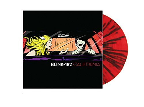 Blink-182 - California (Limited Edition Red With Black Splatter Colored Vinyl)