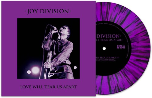 Joy Division - Love Will Tear Us Apart - Purple/black Splatter (Vinyl LP)