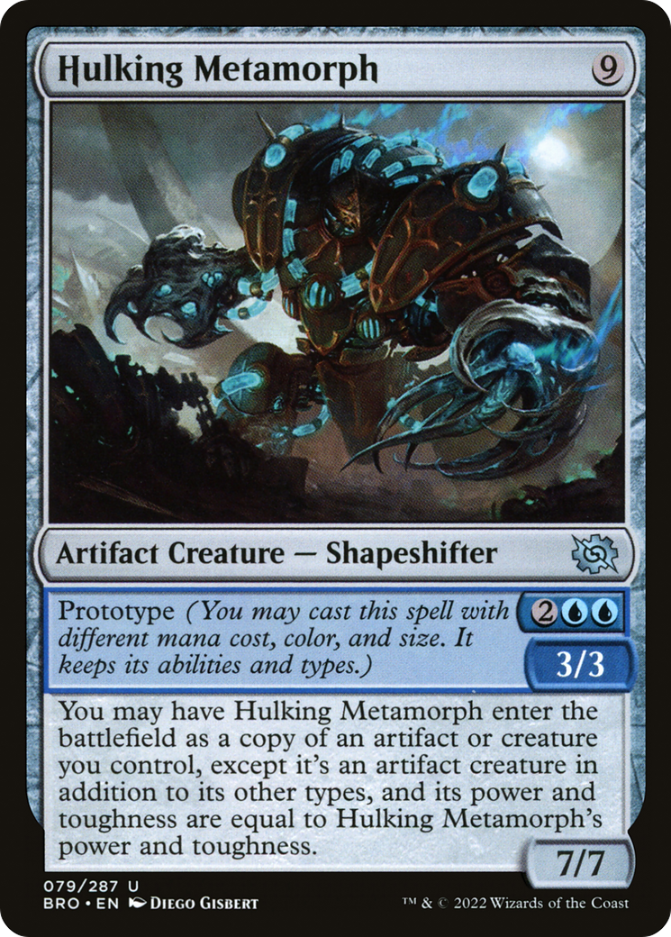 Hulking Metamorph (BRO-079) - The Brothers' War Foil