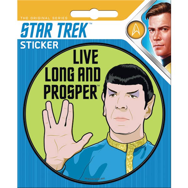 Star Trek: Live Long and Prosper Stickers