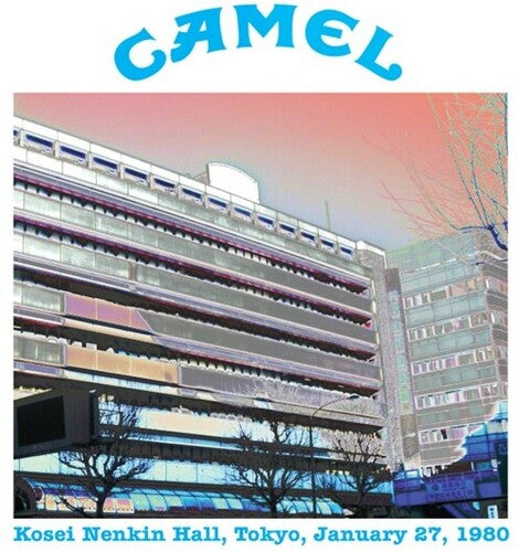 Camel - Kosei Nenkin Hall, Tokyo, January 27th 1980 - Clear Blue Vinyl (Vinyl LP)