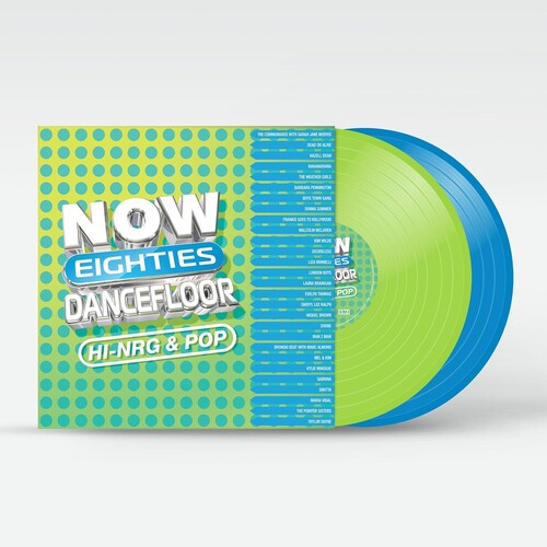 Now That's What I Call 80s Dancefloor: Hi-Nrg & Pop / Various - Blue & Green Colored Vinyl (Vinyl LP)