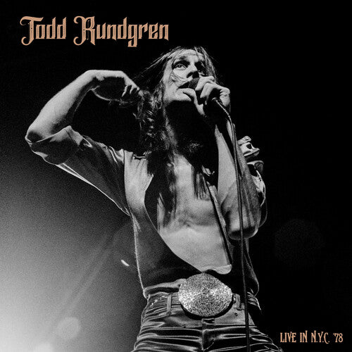 Todd Rundgren - Live in NYC '78 - Gold (Vinyl LP)