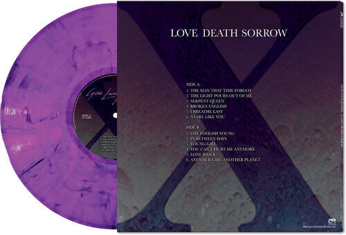 Gene Loves Jezebel - X - Love Death Sorrow - Purple Marble (Vinyl LP)