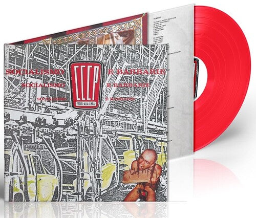 CCCP - Fedeli Alla Linea - Socialismo E Barbarie - Red Vinyl (Vinyl LP)