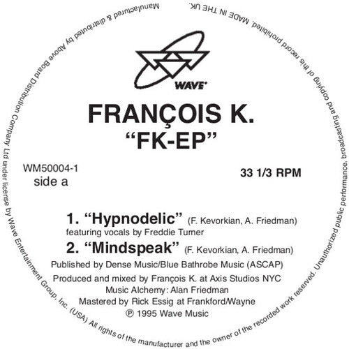 Francois K - FK-EP (Vinyl LP)