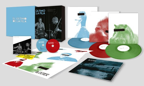 El Ultimo De La Fila - Desbarajuste Piramidal - 3LP Colored Vinyl Box 2CD, Poster, Postcard & Sticker (Vinyl LP)