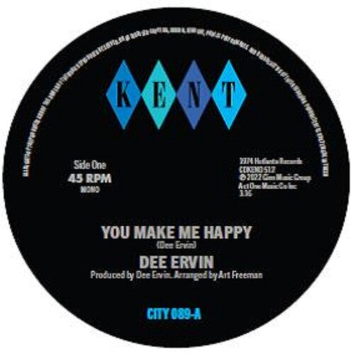 Dee Ervin - You Make Me Happy / Give Me One More Day (Vinyl LP)