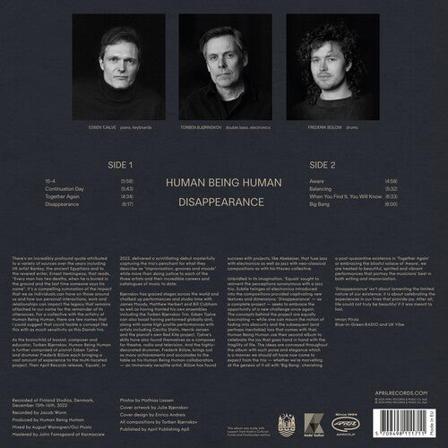 Human Being Human - Disappearance (Vinyl LP)