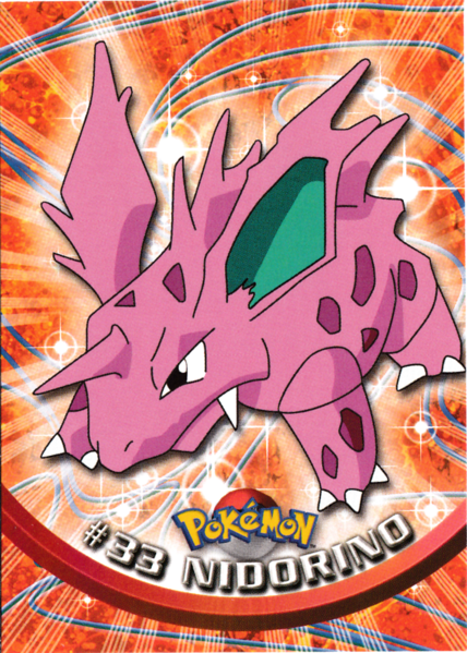 pokemon nidorino card No Rarity PSA 10 MBA silver! Fierce, poisonous and that with a horn harder than diamond, maybe even mba's silver diamond. Nidorino (Japanese: ) evolves into Nidoking when exposed to a Darkness Rarity NIDORINO 41/112 - NON-Holo -