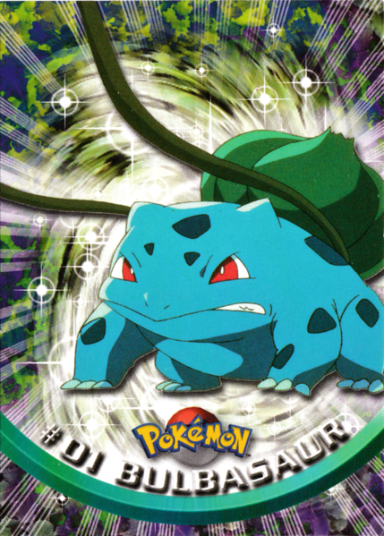 Bulbasaur (01) [Topps TV Animation Edition Series 1 (First Print)] – Golden  Apple Comics