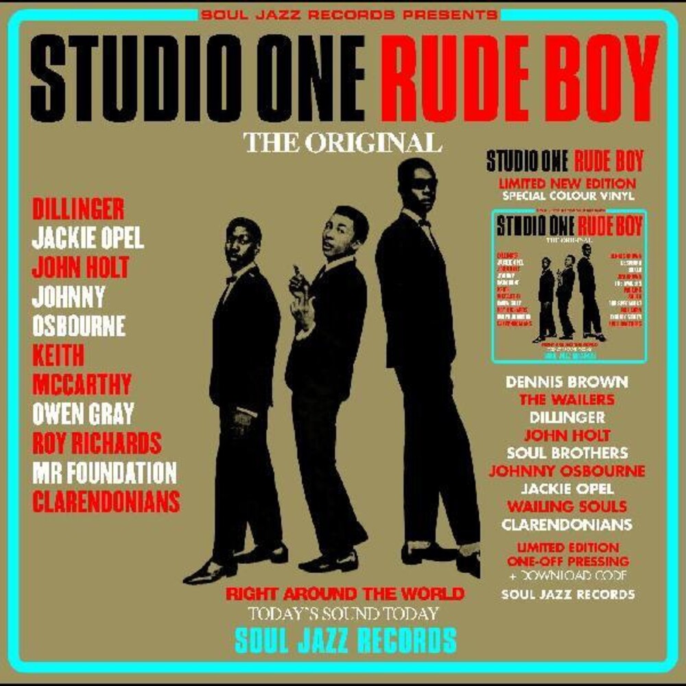 Studio One Rude Boy [Colored Vinyl] (Cyn) (Red) [Record Store Day]