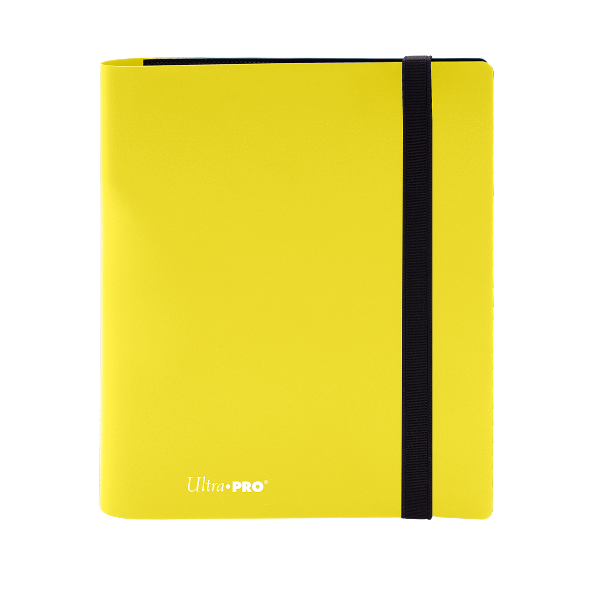 Ultra PRO: 4-Pocket PRO-Binder - Eclipse (Lemon Yellow)