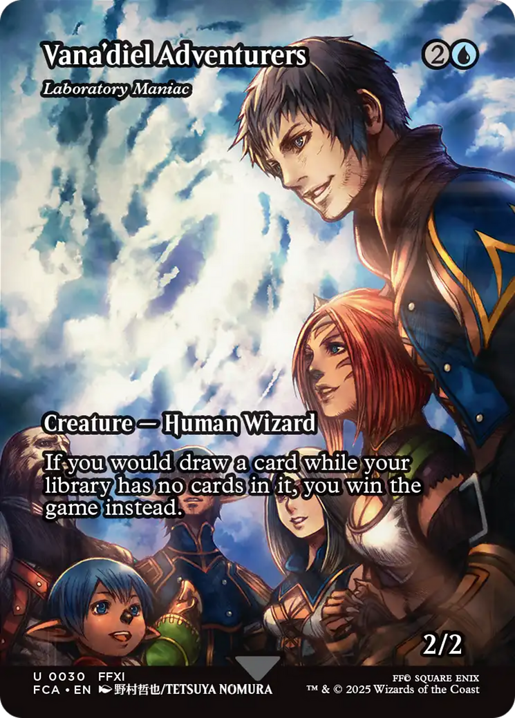 Vana'diel Adventurers - Laboratory Maniac (Showcase) (FCA-030) - FINAL FANTASY: Through the Ages / Vana'diel Adventurers (Borderless) Foil - Golden Apple Comics
