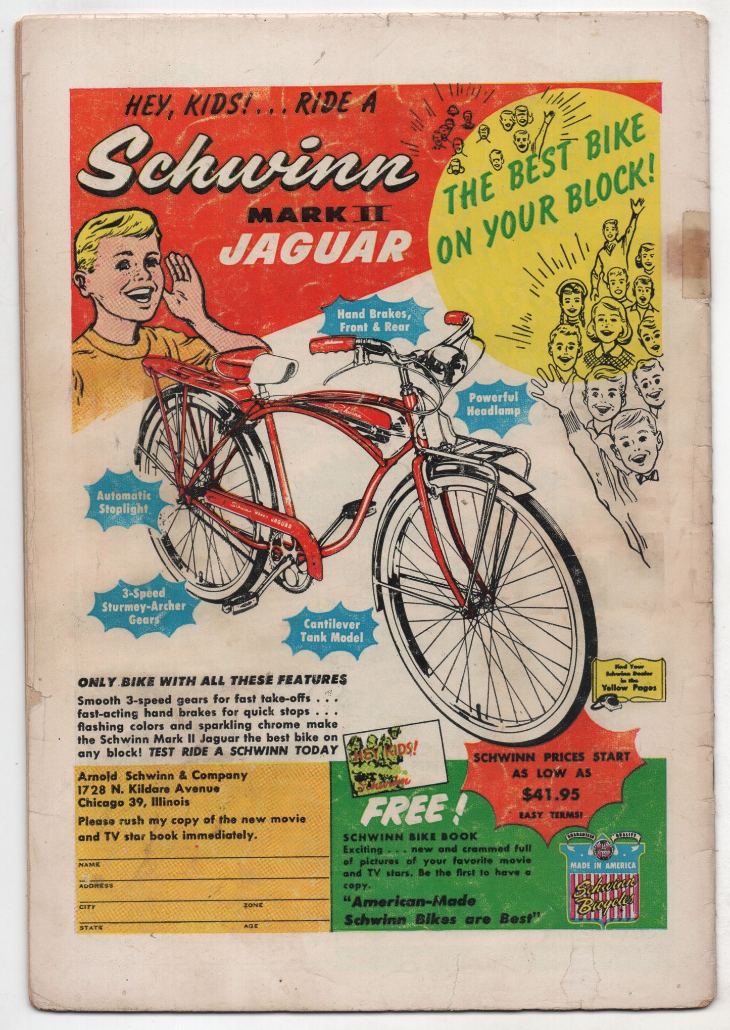 Batman 111 DC 1957 VG Sheldon Moldoff Bill Finger Dark Knight Armor Robin