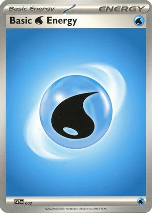 Basic Water Energy 003 - SV01 Scarlet & Violet Base Set