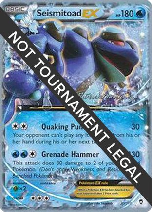 Seismitoad EX (Patrick Martinez) 020 - World Championship Decks