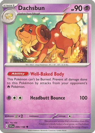 Dachsbun 099/198 - SV01 Scarlet & Violet Base Set