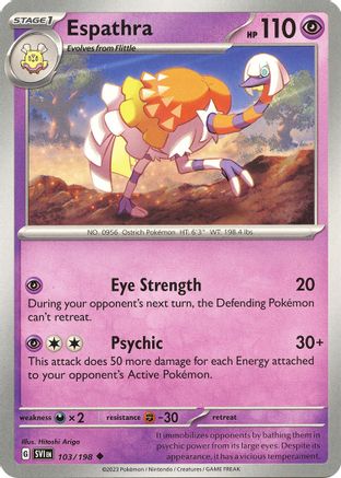 Espathra 103/198 - SV01 Scarlet & Violet Base Set