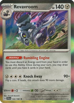 Revavroom 142/198 - SV01 Scarlet & Violet Base Set Holofoil