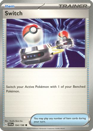 Switch 194/198 - SV01 Scarlet & Violet Base Set