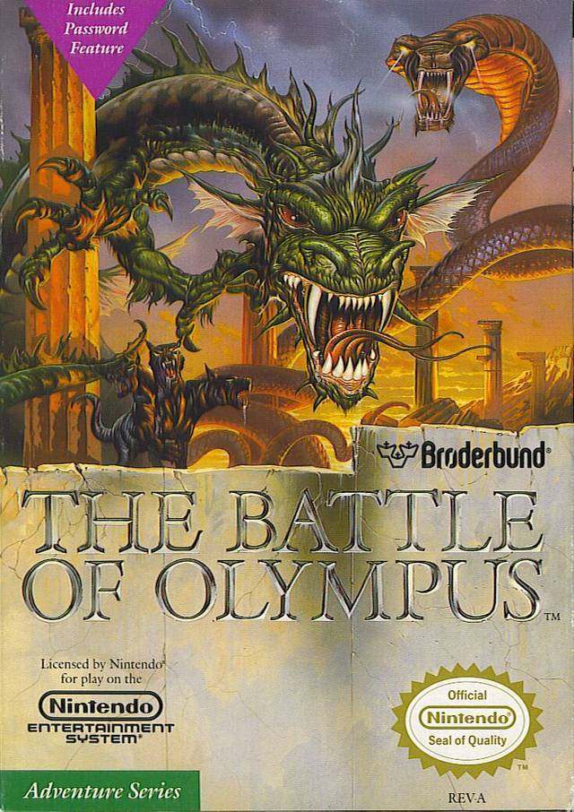 The Battle of Olympus (Nintendo NES)