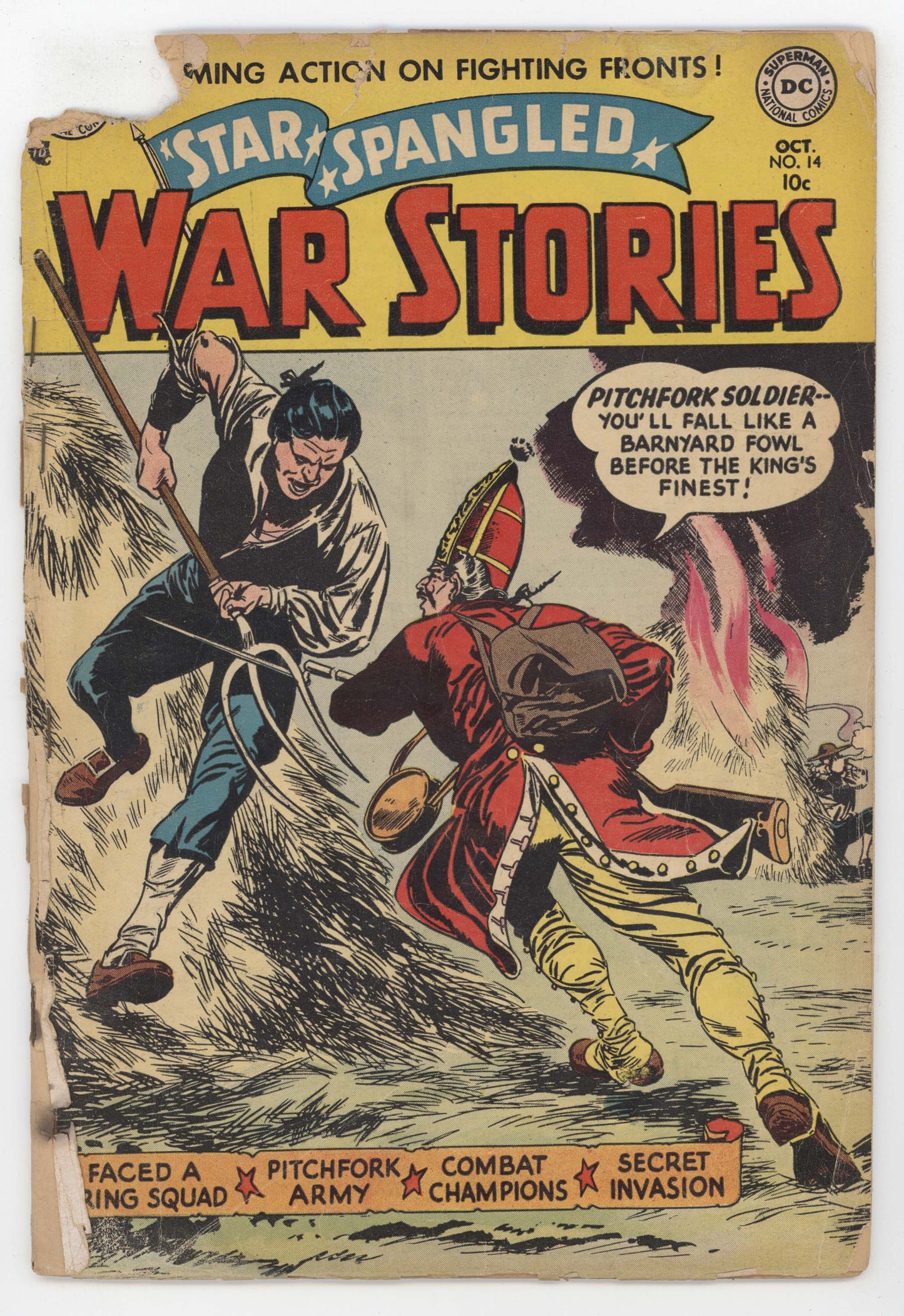 Star Spangled War Stories 14 DC 1953 PR Leonard Starr Carmine Infantino Joe Giella