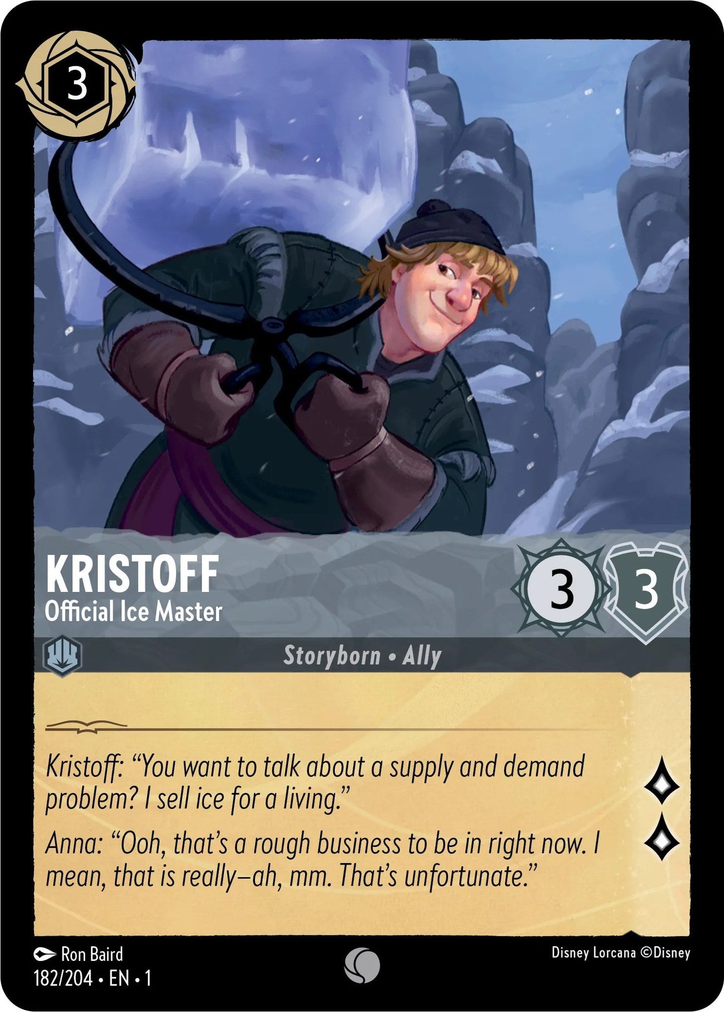 Kristoff - Official Ice Master (182/204) - The First Chapter