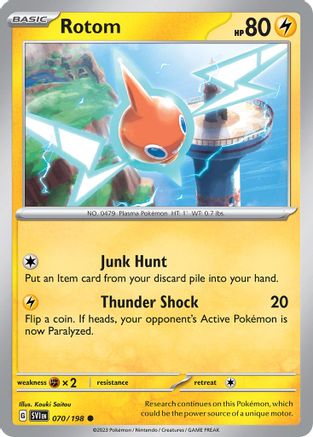 Rotom (Cosmos Holo) 070/198 - Miscellaneous Cards & Products Holofoil