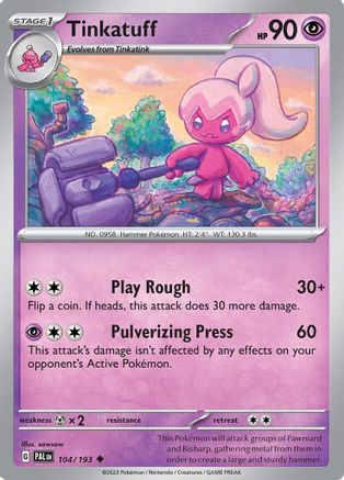 Tinkatuff 104/193 - SV02 Paldea Evolved