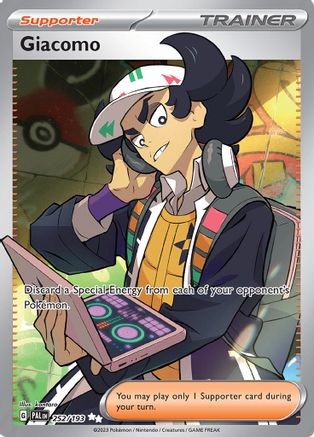 Giacomo 252/193 - SV02 Paldea Evolved Holofoil
