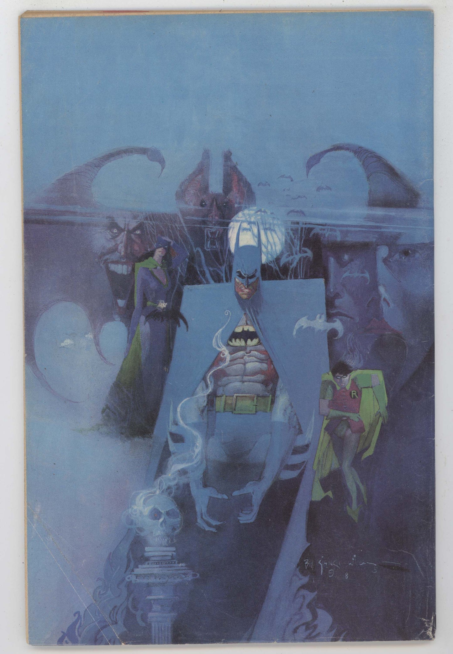 Batman 400 DC 1986 FN VF Stephen King Bill Sienkiewicz Joker Catwoman Robin